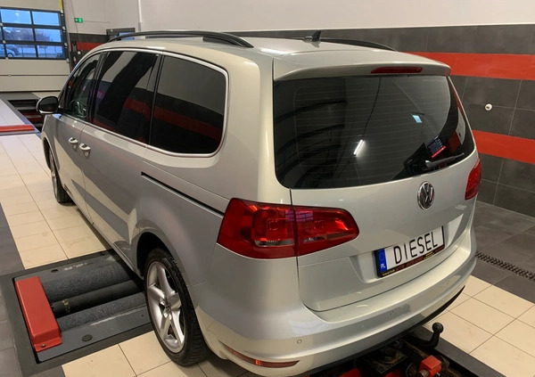 Volkswagen Sharan cena 46900 przebieg: 196000, rok produkcji 2012 z Grójec małe 106